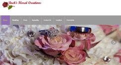 Desktop Screenshot of bocksfloralcreations.com